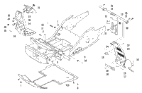 Front Frame And Footrest Assembly