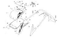 Rear Bumper, Storage Box, And Taillight Assembly
