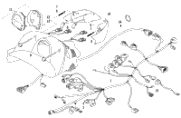 Headlight, Instruments, And Wiring Assemblies