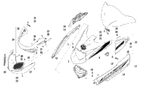 Hood, Windshield, And Front Bumper Assembly