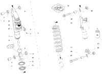 Front Suspension Shock Absorber Assembly