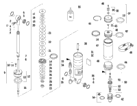 Rear Suspension Rear Arm Shock Absorber