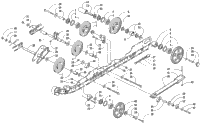 Idler Wheel And Axle Assemblies