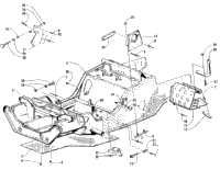 Front Frame And Footrest Assembly