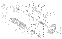 Drive Train Shafts And Brake Assemblies