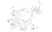 Chassis, Footrest, And Rear Bumper Assembly