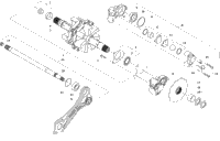 Drive Train Shafts And Brake Assemblies