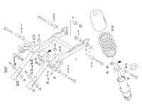 Rear Suspension Front Arm Assembly