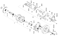 Drive Train And Brake Assemblies