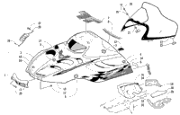 Hood And Windshield Assembly