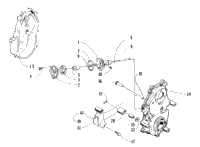 Dropcase Chain Tension Assembly