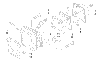 Cylinder Head And Air Breather Assembly