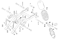 Rear Suspension Front Arm Assembly