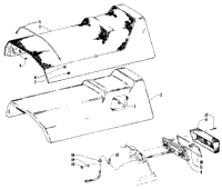 Seat And Taillight Assemblies