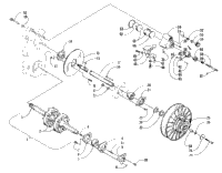 Drive Train Shafts And Brake Assemblies