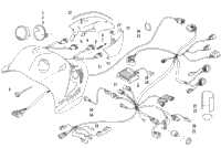 Headlight, Instruments, And Wiring Assemblies