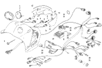 Headlight, Instruments, And Wiring Assemblies