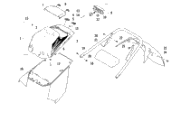 Rear Bumper, Storage Box, Snowflap, And Taillight Assembly