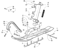 Ski And Spindle Assembly