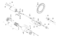 Flex-Drive Starter Motor Assembly