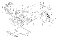 Front Frame And Footrest Assembly