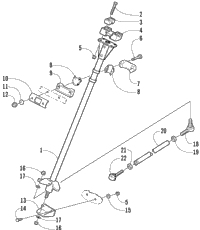 Steering Post Assembly