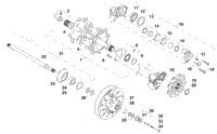 Drive Train Shafts And Brake Assemblies