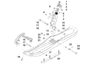 Ski And Spindle Assembly