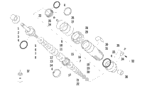 Rear Suspension Front Arm Shock Absorber