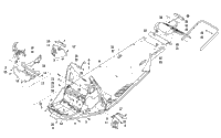 Chassis, Rear Bumper, And Snowflap Assembly
