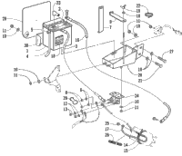Battery, Solenoid, And Cables