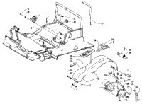 Front Frame And Footrest Assembly