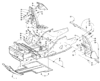 Front Frame And Footrest Assembly