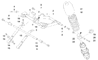Rear Suspension Front Arm Assembly