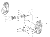 Dropcase Chain Tension Assembly
