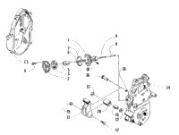 Dropcase Chain Tension Assembly