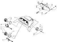 Headlight And Instruments
