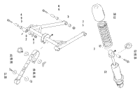 Rear Suspension Front Arm Assembly