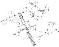 Shock Absorber And Sway Bar Assembly