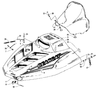 Hood And Windshield Assembly