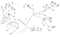 Headlight, Instruments, And Wiring Assemblies