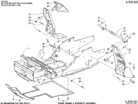 Front Frame And Footrest Assembly