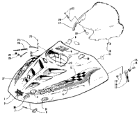 Hood And Windshield Assembly