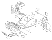Front Frame And Footrest Assembly