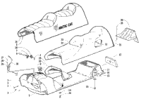 Gas Tank And Seat Assembly