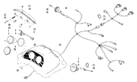 Headlight, Instruments, And Wiring Assemblies