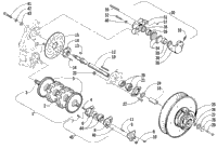 Drive Train Shafts And Brake Assemblies