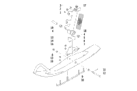 Ski And Spindle Assembly