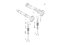 Camshaft/Valve Assembly