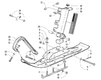 Ski And Spindle Assembly